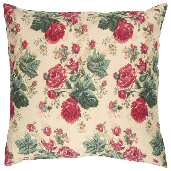 vintage ruusu tyynynpäällinen