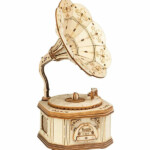 DIY miniatyyri Gramophone, Robotime on lisätty toivelistallesi