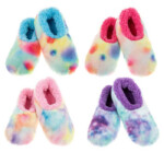 Pehmeät tossut - Tie Dye Cotton Candy koko: 36-37, Snoozies! on lisätty toivelistallesi